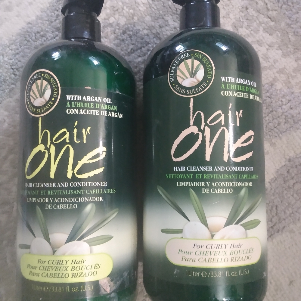 "Hair One" cleanser and conditioner
